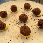 the octopus polpette at Marinero, a restaurant in Otranto, southern Italy